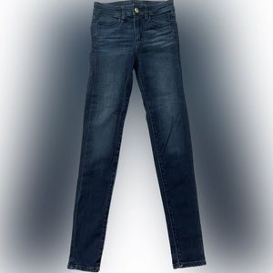 American Eagle Super Stretch Jegging, Size 0, Dark Wash